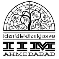 भारतीय प्रबंधन संस्थान अहमदाबादのロゴです