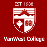 Vanwest College, Vancouverのロゴです