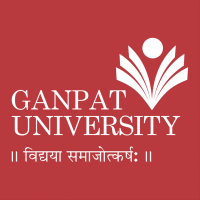 Ganpat Universityのロゴです