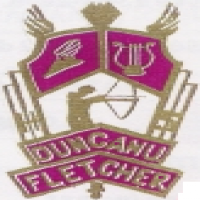 ダンカン U. フレッチャー高校のロゴです