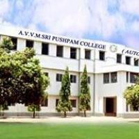 A.V.V.M Sri Pushpam collegeのロゴです