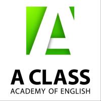 Aクラス・アカデミー・オブ・イングリッシュのロゴです