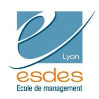 ESDES école de managementのロゴです