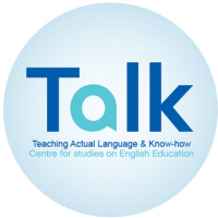 TALK英語学校のロゴです