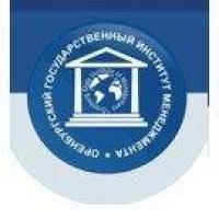 Orenburg State Institute of Managementのロゴです