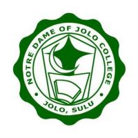 Notre Dame of Jolo Collegeのロゴです