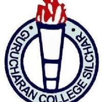 Gurucharan College, Silcharのロゴです