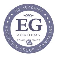 EG Academyのロゴです