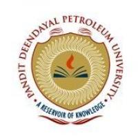 Pandit Deendayal Petroleum Universityのロゴです