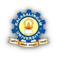 Kalasalingam universityのロゴです