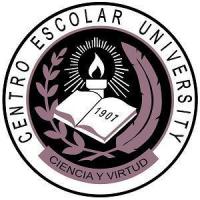 セントロ・エスコラー大学マカティ校のロゴです