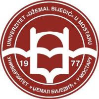 Univerzitet "Džemal Bijedić" u Mostaruのロゴです