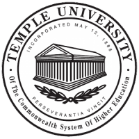 テンプル大学ロースクールのロゴです