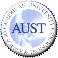 American University of Science and Technologyのロゴです