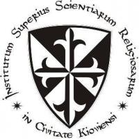 Institutum Superius Scientiarum Religiosarum a Sancto Thoma Aquinate in civitate Kioviensiのロゴです