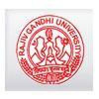 राजीव गांधी विश्वविद्यालयのロゴです