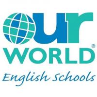 Our World Englishのロゴです