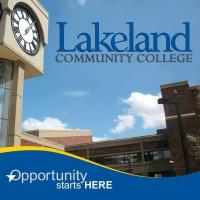 レイクランド・コミュニティ・カレッジのロゴです