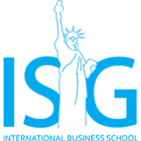 ISG Business Schoolのロゴです