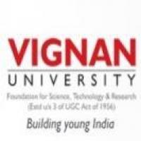 Vignan Universityのロゴです