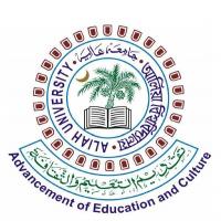 Aliah Universityのロゴです