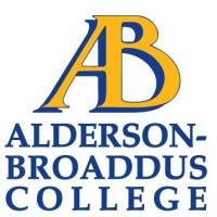 アルダーソン・ブローダス大学のロゴです