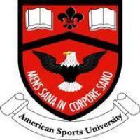 アメリカン・スポーツ大学のロゴです