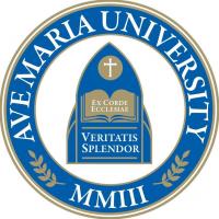 Ave Maria Universityのロゴです