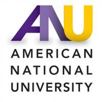 アメリカン・ナショナル大学デイトン校のロゴです