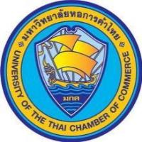มหาวิทยาลัยหอการค้าไทยのロゴです