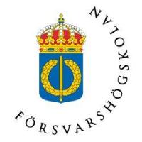 Swedish National Defence Collegeのロゴです