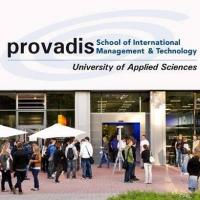 プロヴァディス・スクール・オブ・インターナショナル・マネジメント・アンド・テクノロジーのロゴです