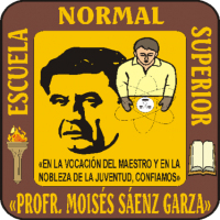 Escuela Normal Superior "Profr. Moíses Sáenz Garza"のロゴです
