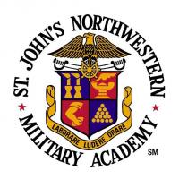 セント・ジョーンズ・ノースウエスト・ミリタリー・アカデミーのロゴです