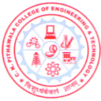 C K Pithawala College of Engineering and Technologyのロゴです