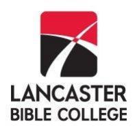 Lancaster Bible Collegeのロゴです