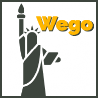 Wego留学のロゴです
