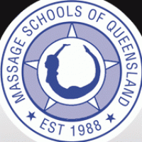 Massage schools of Queenslandのロゴです