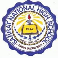 Sarrat National High Schoolのロゴです
