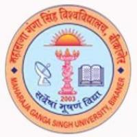 Maharaja Ganga Singh Universityのロゴです