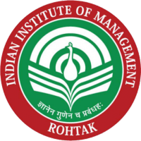 Indian Institute of Management Rohtakのロゴです